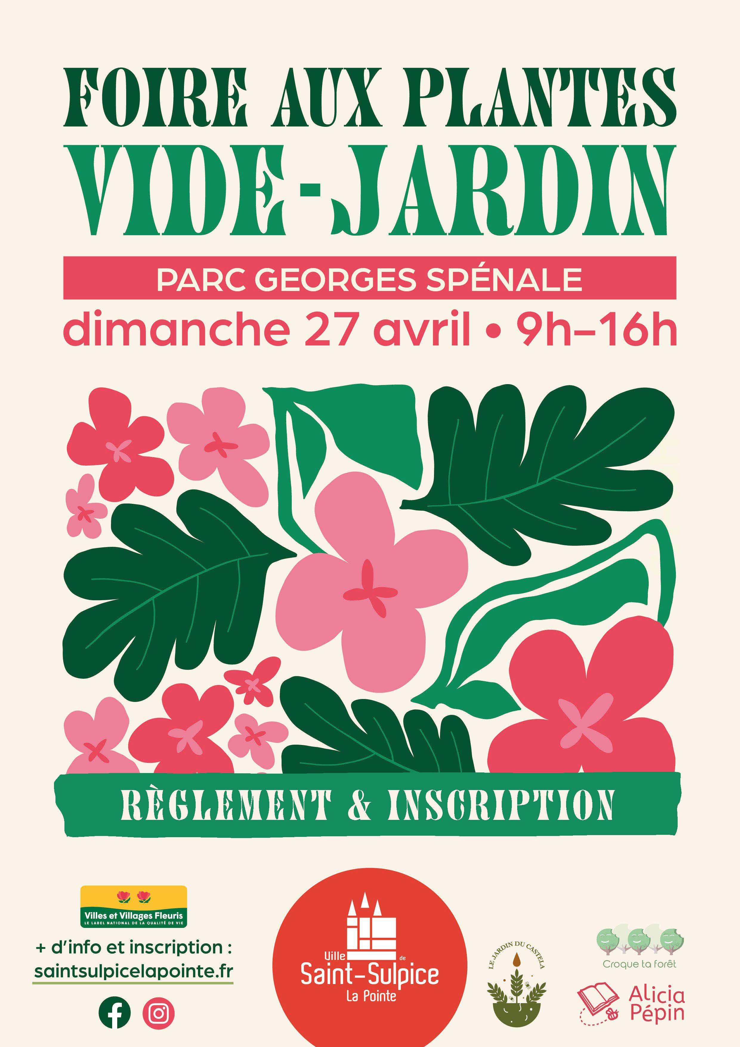 Inscription foire aux plantes 2025