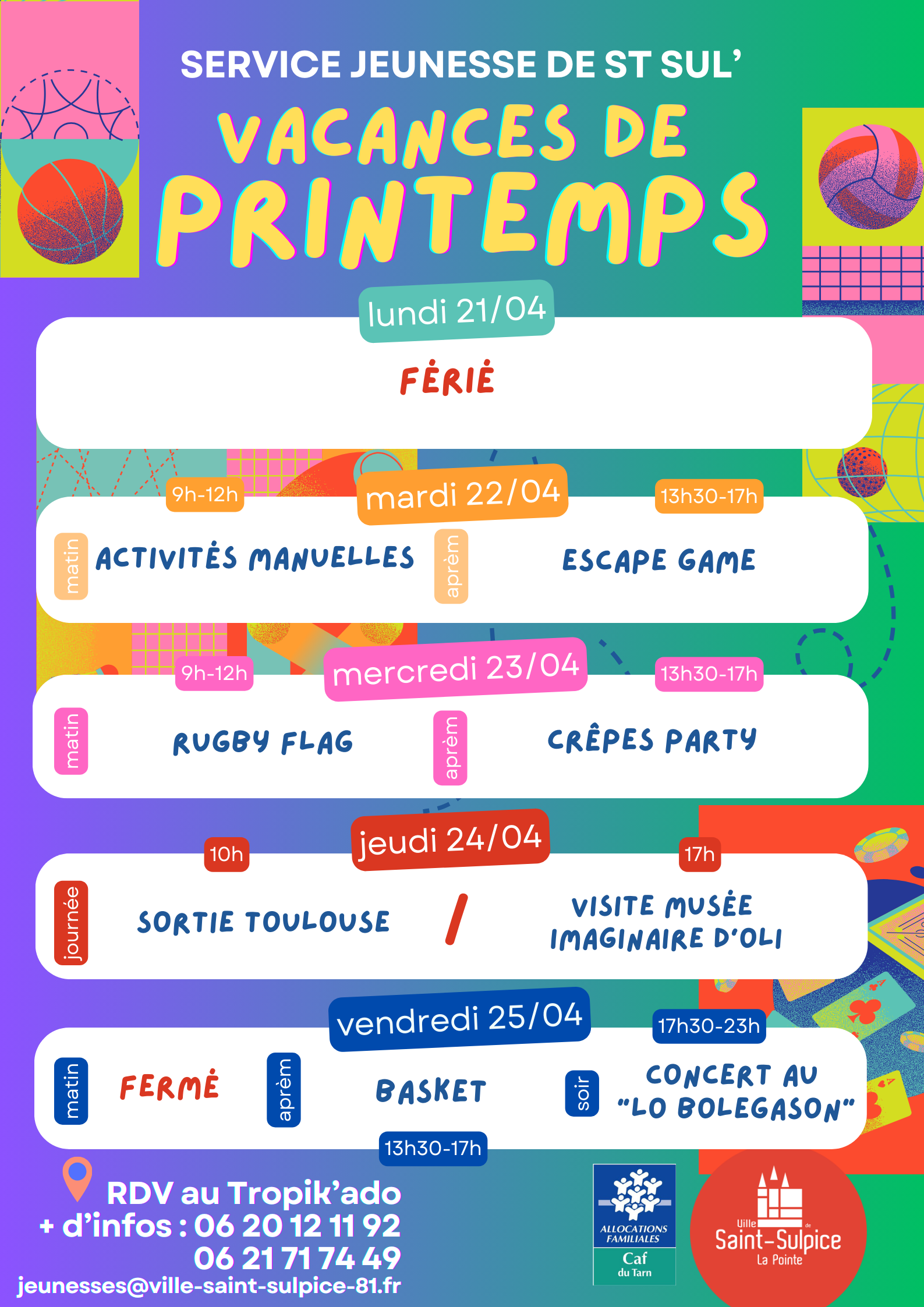 Vacances printemps 2025 2