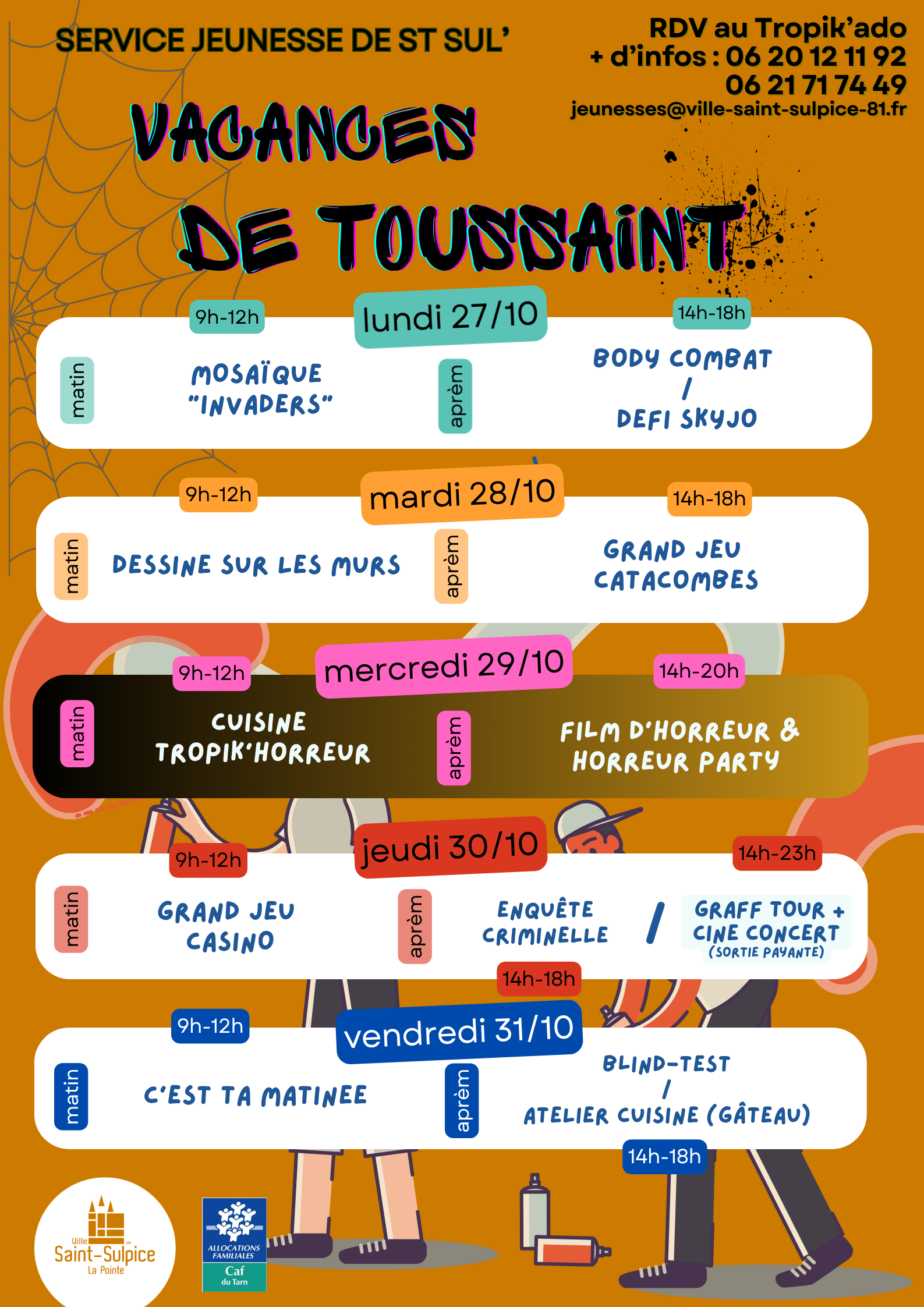 Vacances de la Toussaint 2