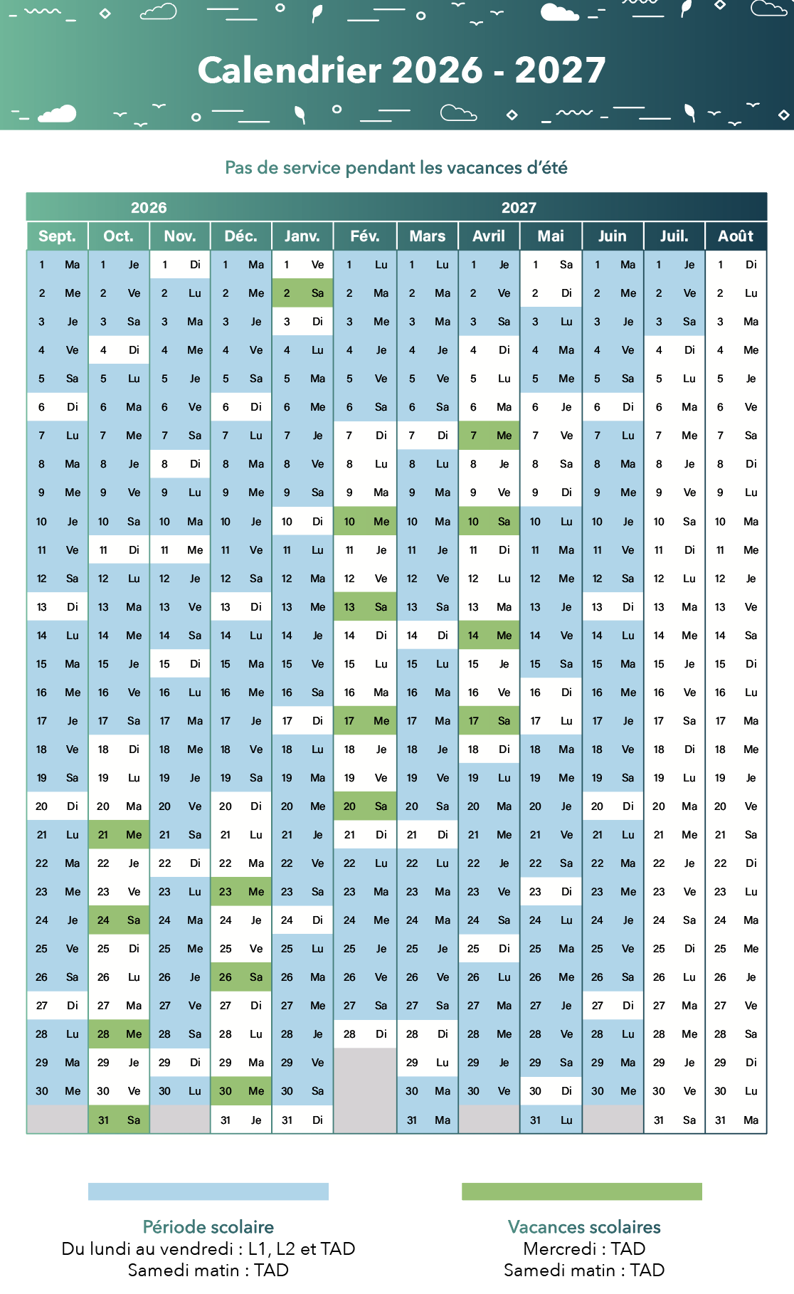 Calendrier