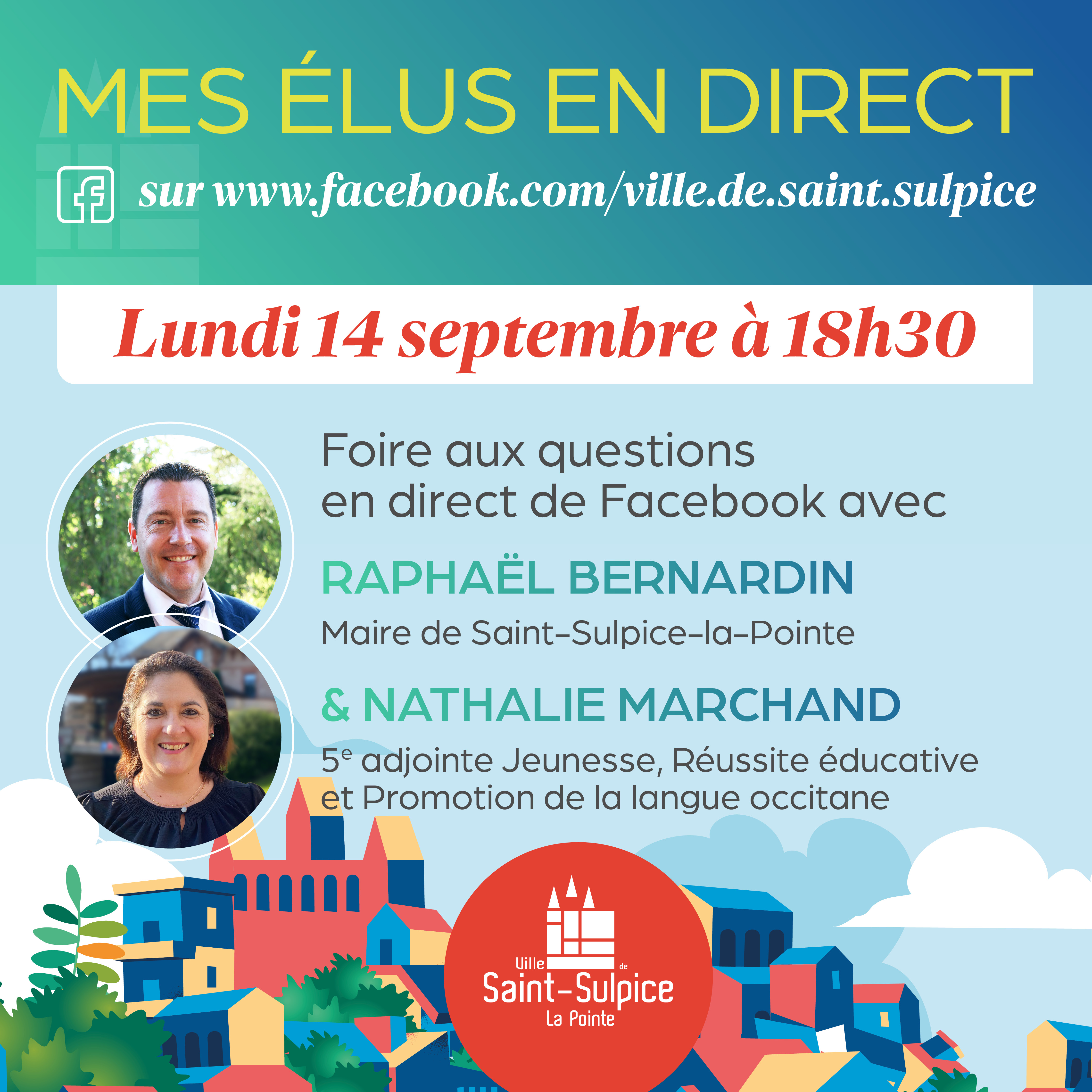 mes élus en direct