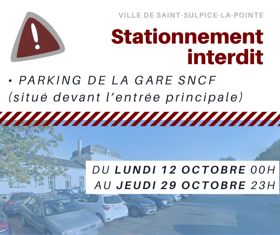 Interdiction stationnement