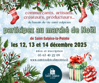 INSCRIPTION MARCHÉ NOEL