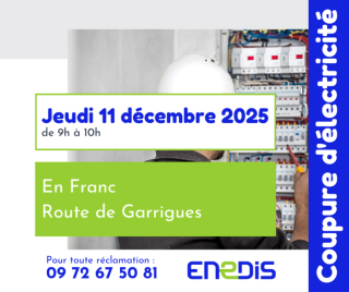 Coupure d'électricité